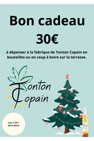 Bon cadeau de 30€